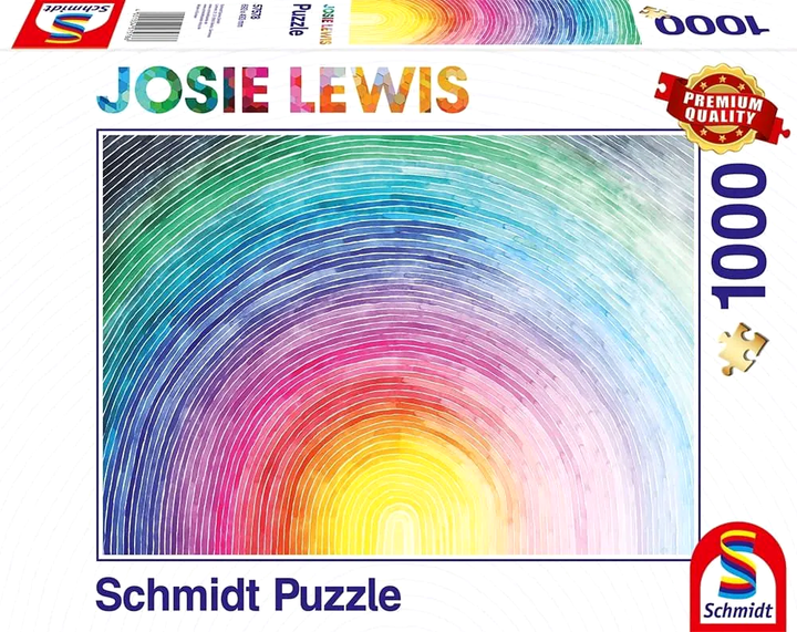 Puzzle Schmidt Josie Lewis Narodziny tęczy 69 x 49 cm 1000 elementów (4001504575786) - obraz 1