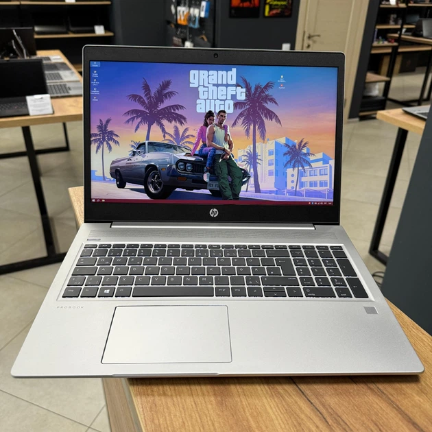 Ноутбук HP ProBook 455R G6/ 15.6 FullHD, IPS/ AMD Ryzen 3 3200U (2.6 - 3.5 ГГц)/ AMD Radeon Vega 3/ 16 GB/ 256 GB NVME (Б/У) - изображение 2