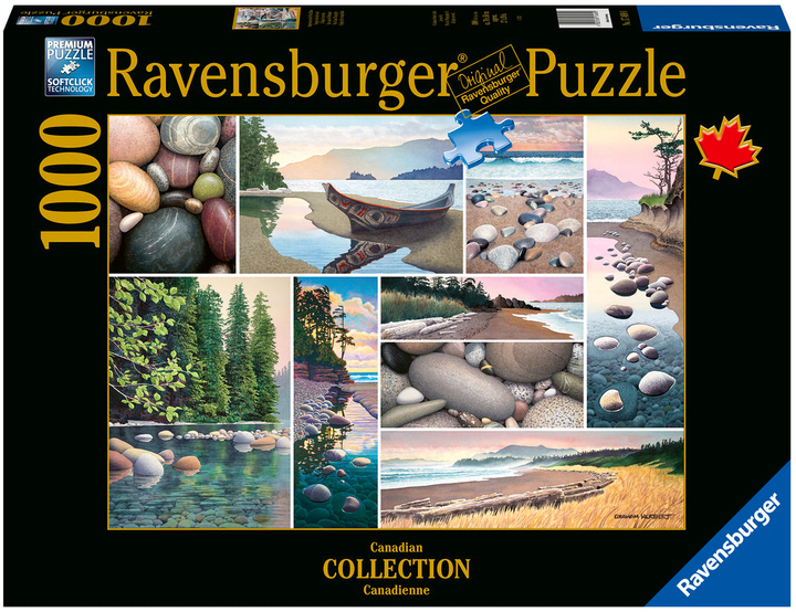 Пазл Ravensburger Світ Західного узбережжя 70 x 50 см 1000 деталей (4005556174690) - зображення 1