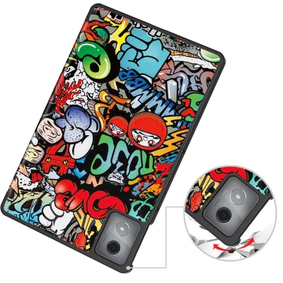 Чохол до планшета BeCover Smart Case Lenovo Tab K11 Plus TB-352F 11.45" Graffiti (711856) - Фото 2 Чохол до планшета BeCover Smart Case Lenovo Tab K11 Plus TB-352F 11.45" Graffiti (711856) - зображення 2