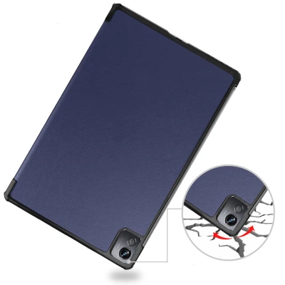Чохол до планшета BeCover Smart Case Realme Pad X 11" Deep Blue (709605) - Фото 4 Чохол до планшета BeCover Smart Case Realme Pad X 11" Deep Blue (709605) - зображення 4