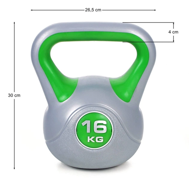 Гиря вінілова Master Kettlebell 16 кг - изображение 3
