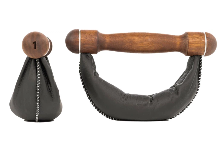 Гантелі NOHRD SwingBell Чорний Горіх 2 х 1 кг - Фото 3 Гантелі NOHRD SwingBell Чорний Горіх 2 х 1 кг - зображення 3