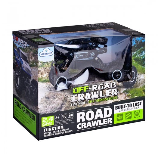 Автомобіль OFF-ROAD CRAWLER з р/к - ROCK SPORT (чорний, акум. 3,6V, метал. корпус, 1:20) - Фото 14 Автомобіль OFF-ROAD CRAWLER з р/к - ROCK SPORT (чорний, акум. 3,6V, метал. корпус, 1:20) - изображение 14