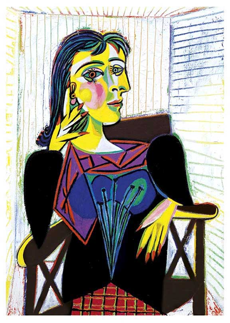 Puzzle Piatnik Picasso Dora Maar 68 x 44 cm 1000 elementów (9001890558740) - obraz 1