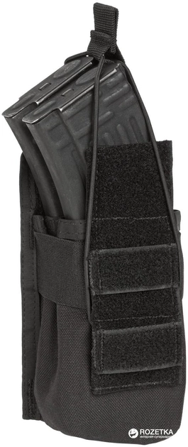 Подсумок универсальный для 2-х магазинов АК / М16 P1G-Tac Multifunction Rifle Mag Pouch MRMP P99970BK Чёрный (2000980276196) - изображение 6