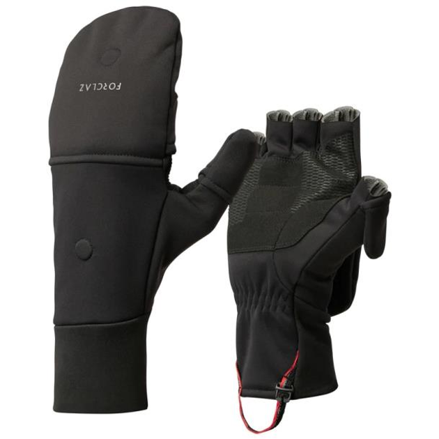 Перчатки рукавицы Decathlon Glove TREK 500 black - изображение 1