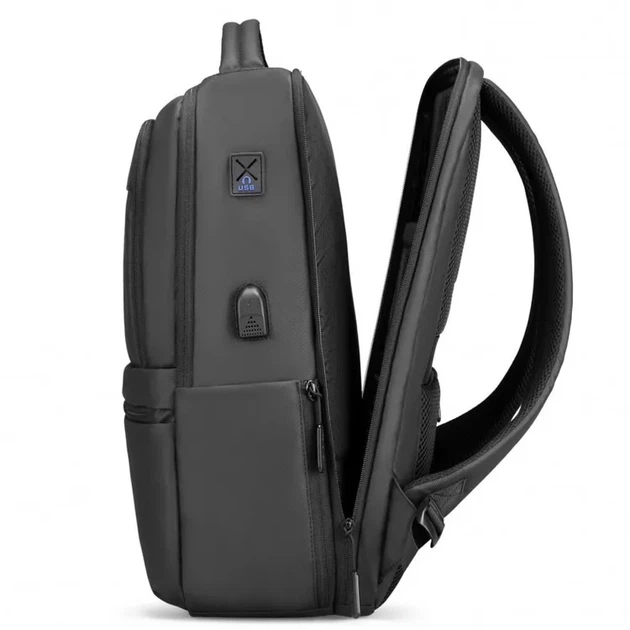 Рюкзак городской Mark Ryden 9103SJ 21л с отделением для ноутбука 17,3" и USB Black (16262) - изображение 4