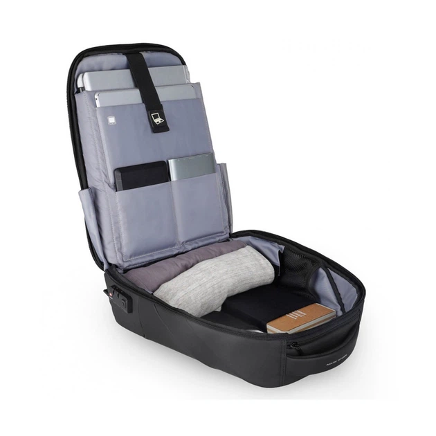 Рюкзак городской с замком и дождевиком Mark Ryden 9068YY 16л для ноутбука до 15,6" Black (16254) - изображение 5