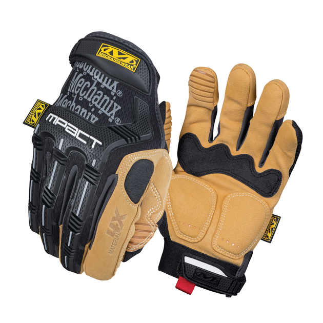 Перчатки Mechanix Material4X M-Pact L Черные - изображение 1