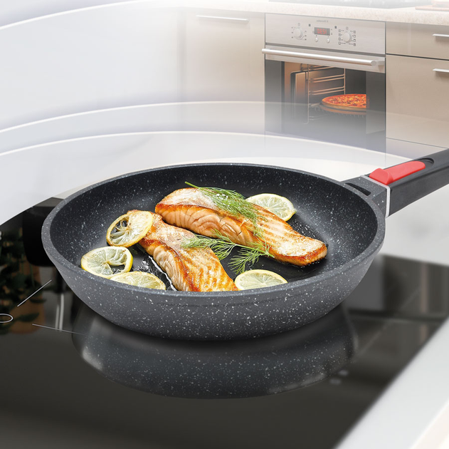 Сковорода Maestro Granite зі знімною ручкою 20 см (MR-4920) - зображення 6