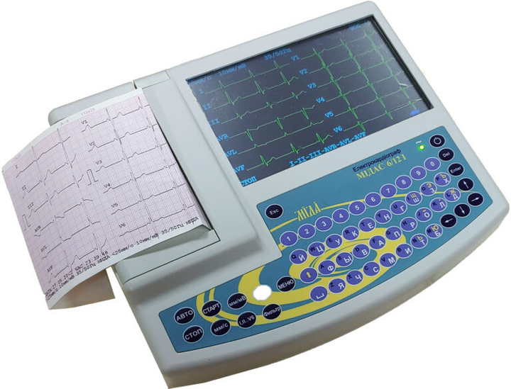 Электрокардиограф M4Medical Мидас 6/12 (612) - изображение 2