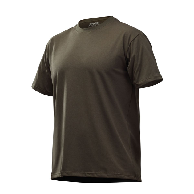 Футболка Basic Military Ukramor T-shirt без логотипу. Cotton and Elastane, олива XL - зображення 1