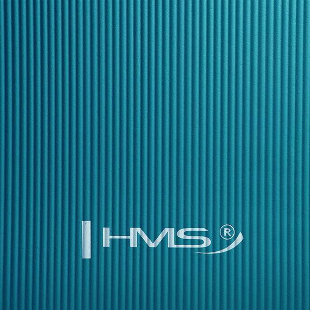 Килимок для йоги HMS NBR 183 x 61 x 1.2 см М'ятний (5907695592580) - зображення 5