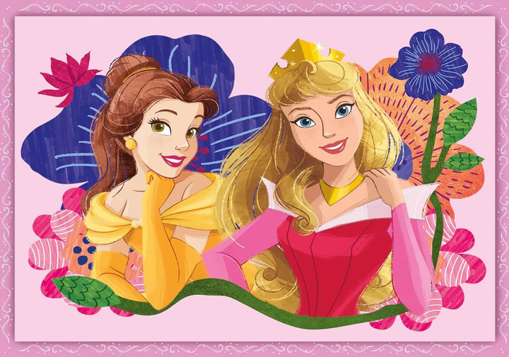 Puzzle Clementoni Księżniczki 4 w 1 72 elementy 21517 (8005125215171) - obraz 4