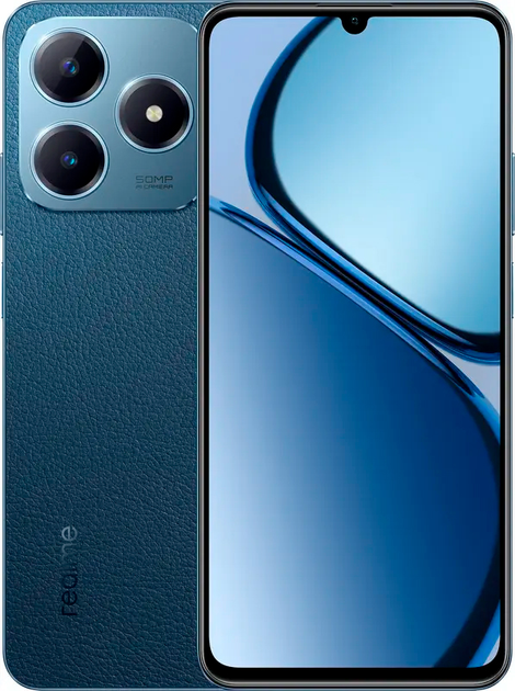 Мобільний телефон Realme C63 8/256GB Leather Blue (6941764434486) - зображення 1