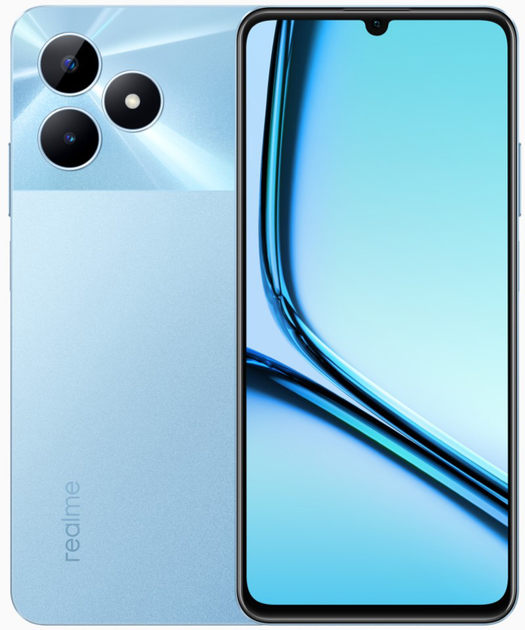 Мобільний телефон Realme Note 50 3/64GB Sky Blue (6941764425897) - зображення 1