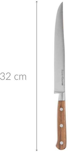 Nóż do ryb Secret de Gourmet Elegancia ze stali nierdzewnej 32 cm (3560234504073) - obraz 2