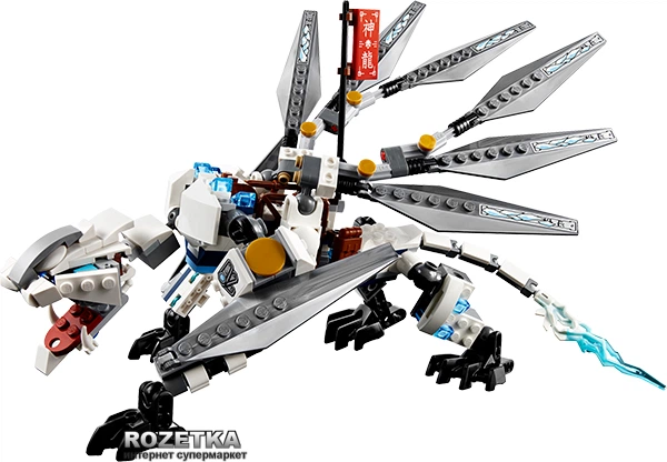 Конструктор LEGO NINJAGO Титановый дракон (70748) – игрушки с