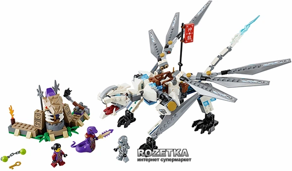 Конструктор LEGO NINJAGO Титановый дракон (70748) – игрушки с
