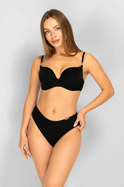 Купальник з ущільненою чашкою, плавки сліп Anabel Arto 50D/2XL Чорний-01 (101979) - зображення 4