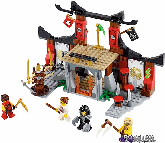 Конструктор LEGO NINJAGO Столкновение в Додзё (70756) – игрушки с