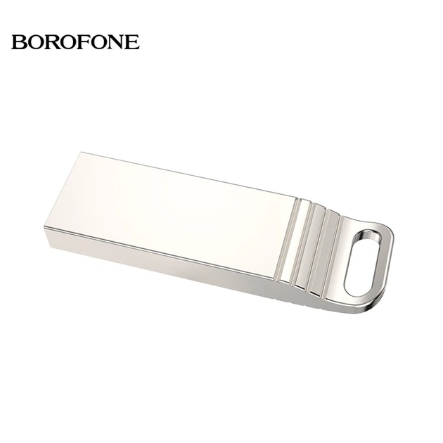 USB Flash Drive Borofone BUD1 128GB Стальной - изображение 2
