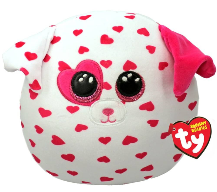 Maskotka TY Squishy Beanies Pies Beau 30 cm (0008421393688) - obraz 1