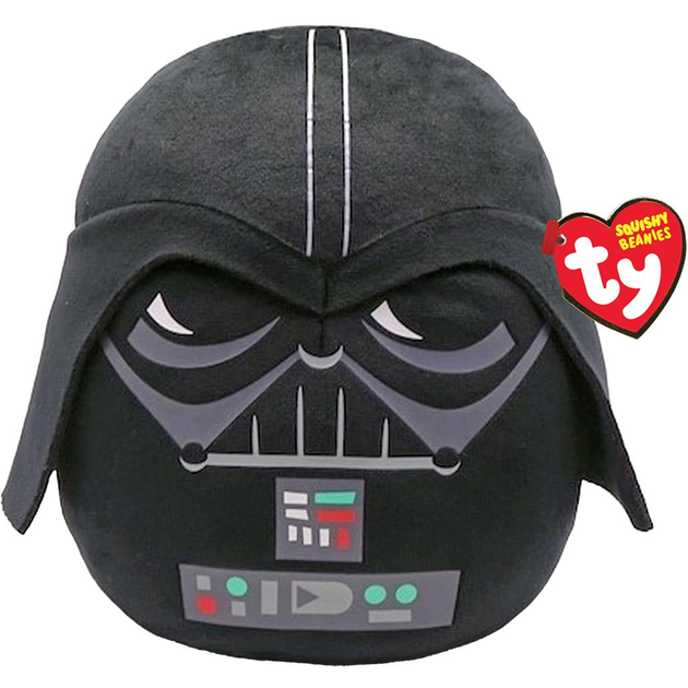 М'яка іграшка TY Squishy Beanies Star Wars Дарт Вейдер 30 см (0008421393565) - зображення 1