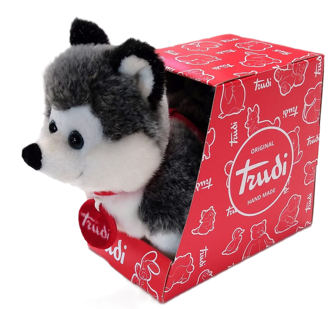 Maskotka Trudi Trudino Husky 15 cm (8006529510107) - obraz 1