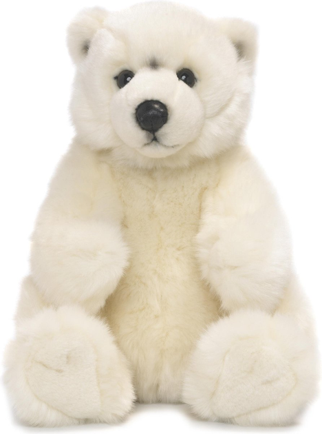 М'яка іграшка Bon Ton Toys WWF Plush Collection Полярний ведмідь сидячий 22 см (8712269168675) - зображення 1