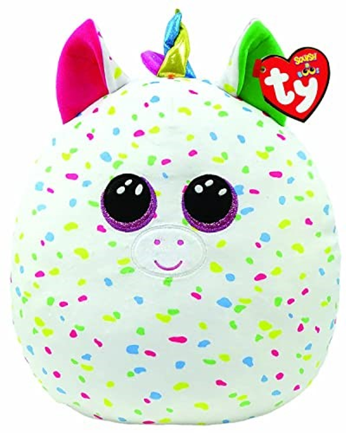 Maskotka TY Squishy Beanies Jednorożec Harmonie 30 cm (0008421393190) - obraz 1