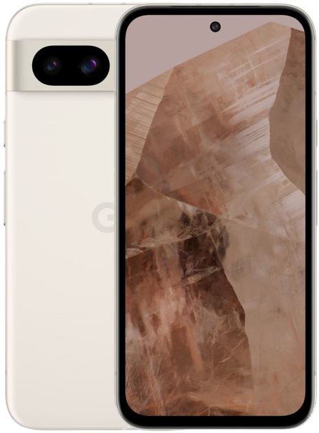 Smartfon Google Pixel 8a 5G 8/128GB Porcelain White (GA05570-GB) - obraz 1