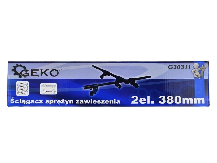 Стяжка пружин амортизаторов 2 шт. х 380 мм Geko G30311 (Код6817) - Фото 7 Стяжка пружин амортизаторов 2 шт. х 380 мм Geko G30311 (Код6817) - изображение 7