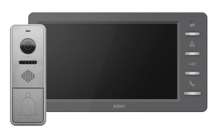 Комплект домофонный ARNY AVD-7942 (AVD-709 1Мп IPS + AVP-NG420 1Мп) - Фото 1 Комплект домофонный ARNY AVD-7942 (AVD-709 1Мп IPS + AVP-NG420 1Мп) - изображение 1