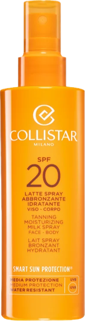 Mleczko do ciała i twarzy Collistar Tanning Moisturizing SPF 20 200 ml (8015150262439) - obraz 1