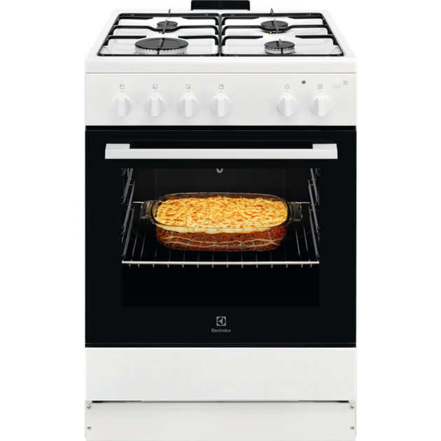 Плита газовая ELECTROLUX LKG604012W - изображение 1