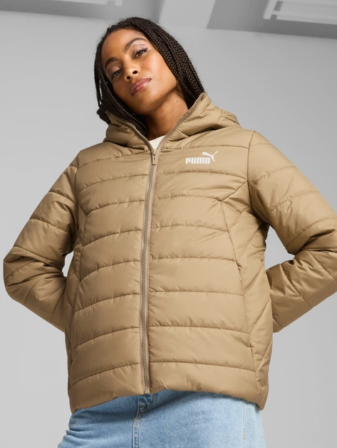 Куртка демисезонная короткая с капюшоном женская Puma Essentials Куртка демисезонная короткая с капюшоном женская Puma Essentials