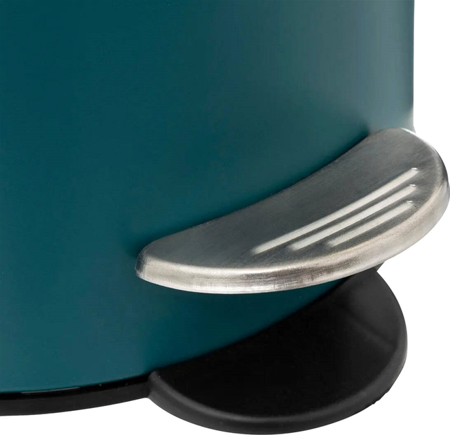 Кошик для сміття 5five Simply Smart Modern з бамбуковою кришкою 3 л Marine (3560237580227) - зображення 3