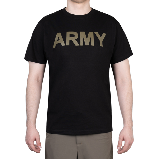 Футболка з малюнком ARMY 3XL Black - зображення 1