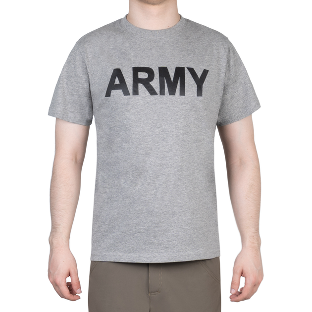 Футболка з малюнком ARMY 3XL Grey - зображення 1