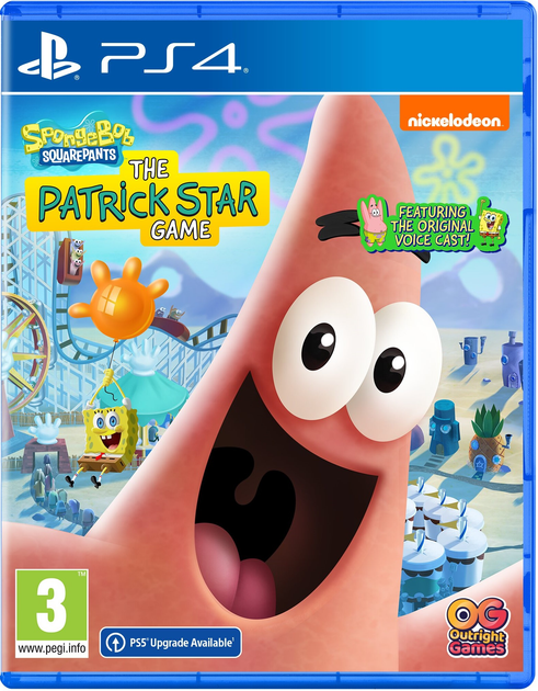 Гра PS4 SpongeBob SquarePants: The Patrick Star Game (Bly-ray диск) (5061005353961) - зображення 1