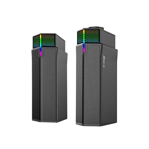 Компьютерная акустика колонка для пк и ноутбука XTRIKE ME SK-604 |5Wx2, RGB| - изображение 4