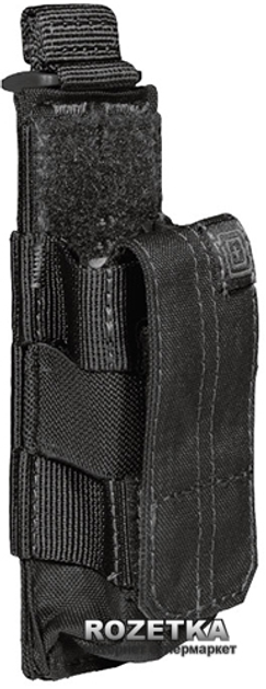 Подсумок тактический для пистолетного магазина 5.11 Tactical Pistol Bungee/Cover 56154 Черный (2000980325726) - изображение 1