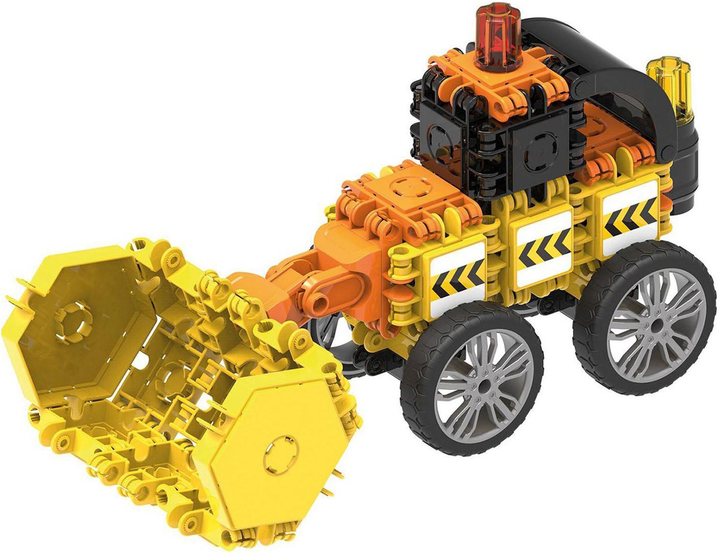 Klocki konstrukcyjne Clicformers Construction Kit 6 w 1 Samochody budowlane 74 elementy (8809465532864) - obraz 4