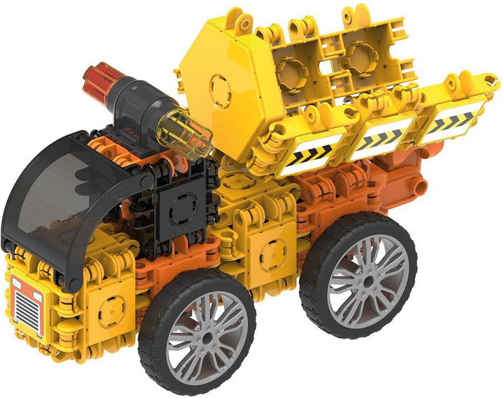 Klocki konstrukcyjne Clicformers Construction Kit 6 w 1 Samochody budowlane 74 elementy (8809465532864) - obraz 5