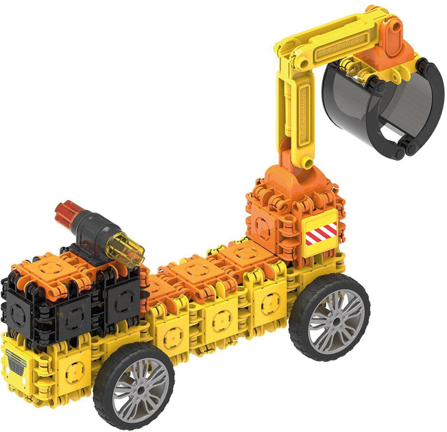 Klocki konstrukcyjne Clicformers Construction Kit 6 w 1 Samochody budowlane 74 elementy (8809465532864) - obraz 6