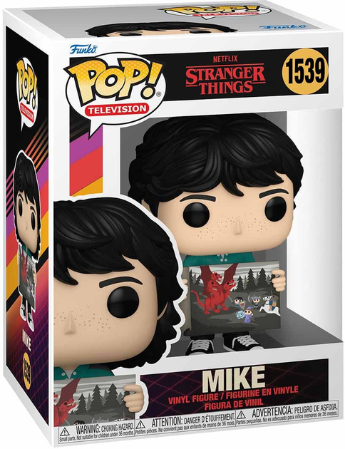 Фігурка Funko POP TV: Stranger Things S4 - Mike w/Will's Painting (5908305249474) - зображення 1