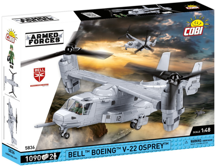 Конструктор Cobi Armed Forces Bell Boeing V-22 Osprey 1090 деталей (5902251058364) - зображення 1