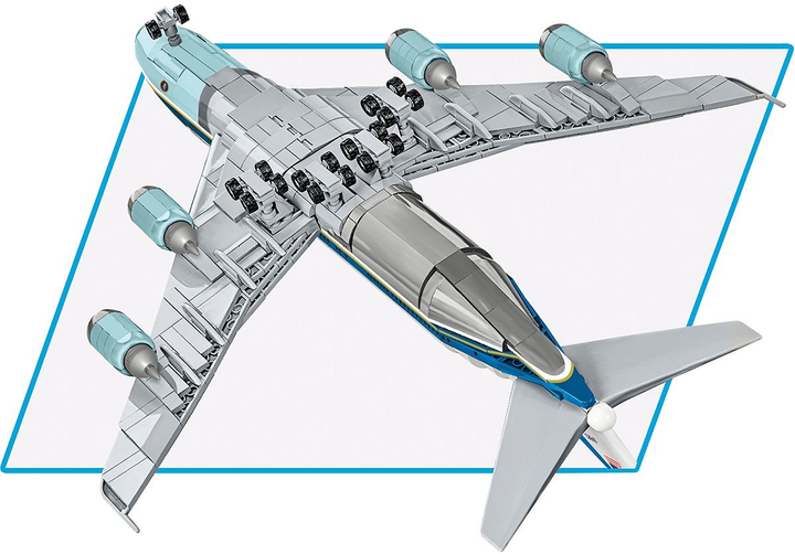 Конструктор Cobi Boeing 747 Air Force One 1087 деталей (5902251266103) - зображення 6